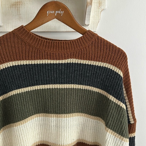 SHEIN | Striped Sweater - Picture 2 of 7